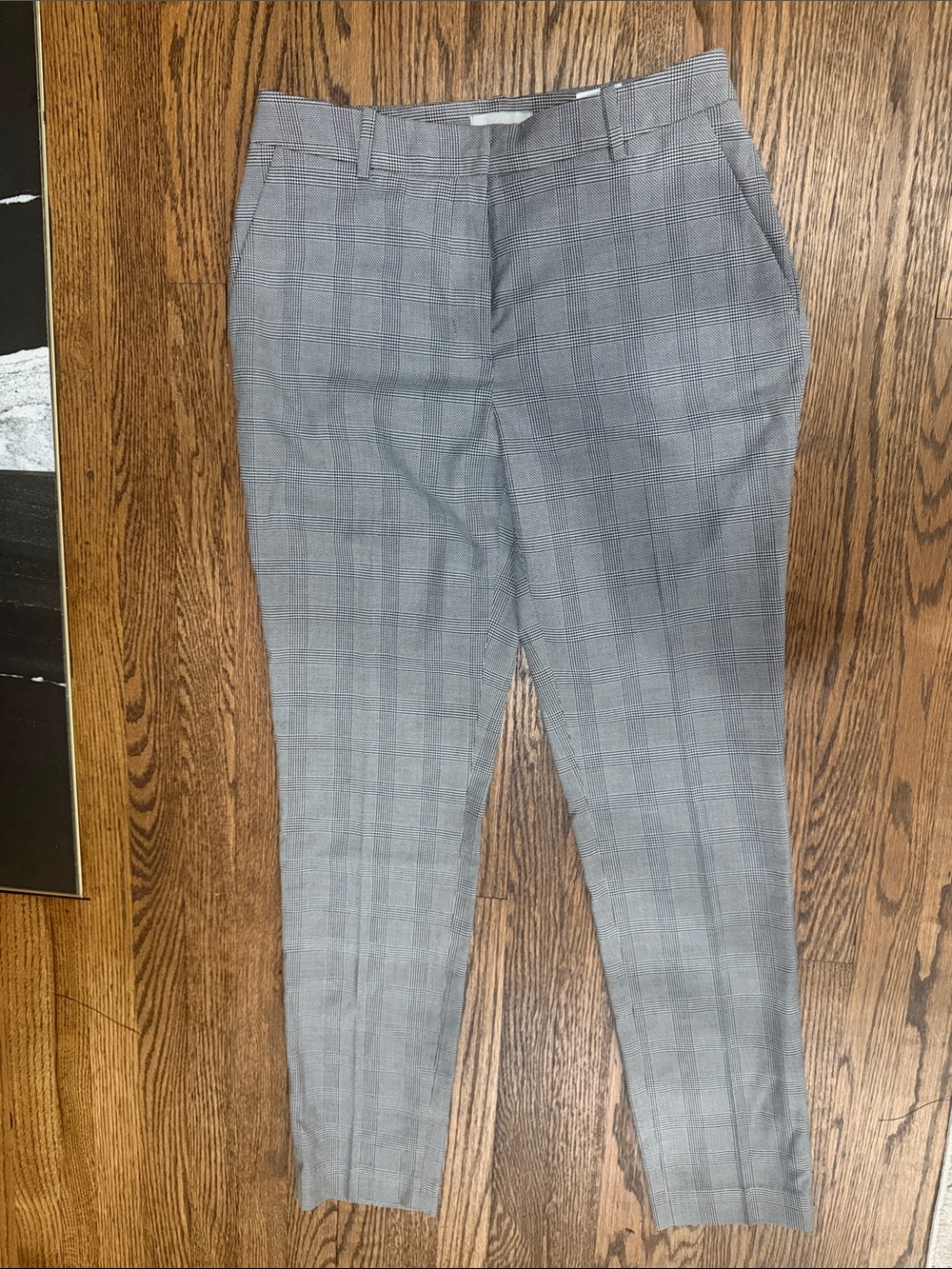 H&M Gray Plaid Women's Dress Pants